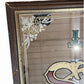 Vintage BASS On Draught Framed Mirror Beer Ale Pub Sign 32x14” Advertising