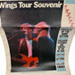 Vintage 1980 CLUB SANDWICH #17 Paul McCartney Wings Fan Club Tour Newspaper