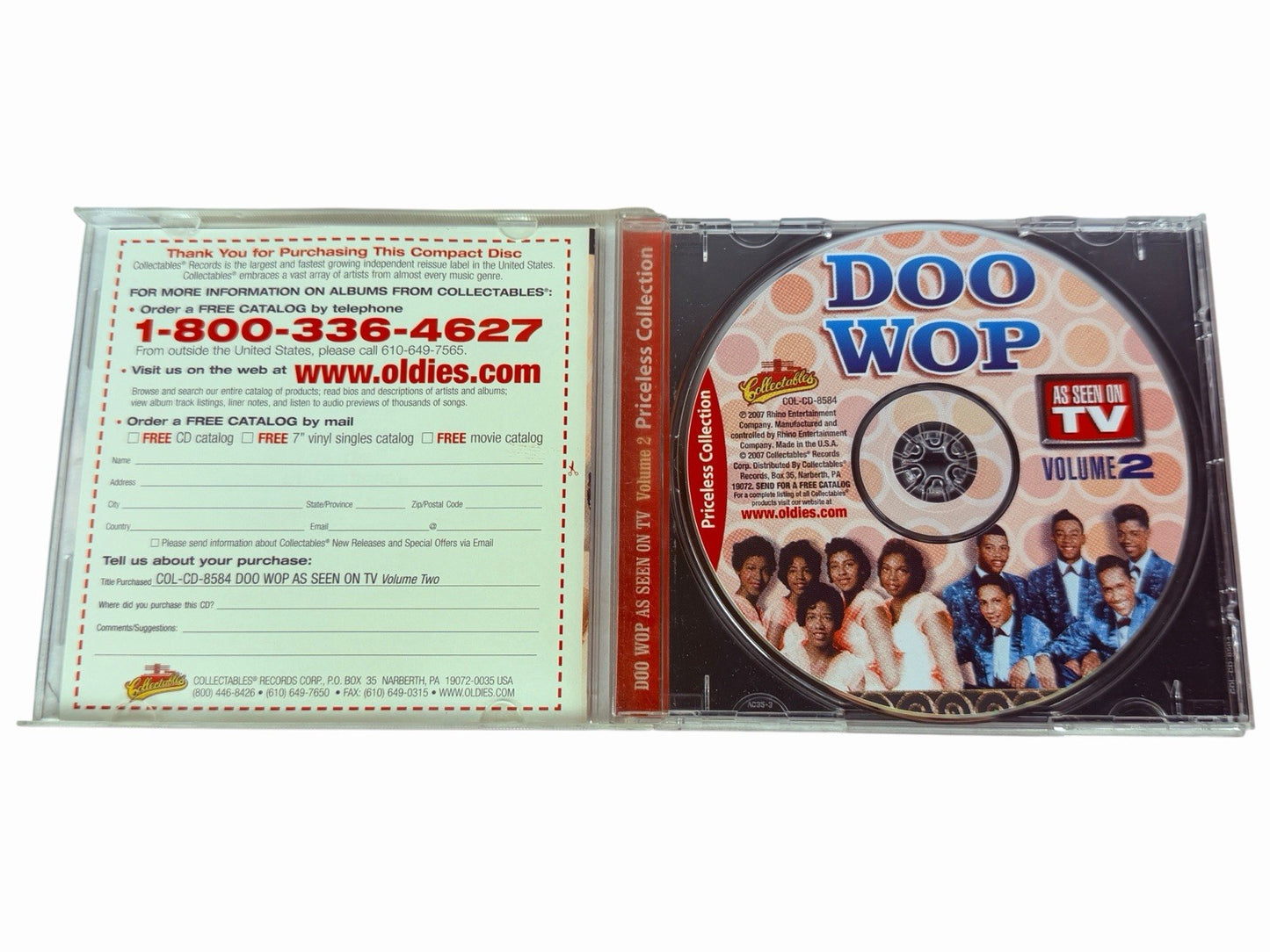 Lot Of 4 Doo Wop CD’s Five Stairsteps CADILLACS SPEEDOO As Seen On TV Vol 2 & 4