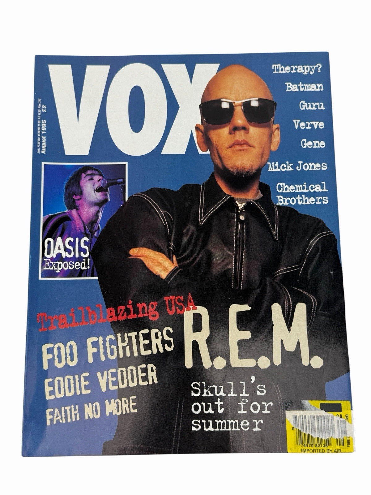 Lot of 9 VOX Magazine 1991-1997 Music Oasis Bjork REM Queen Blur Beck U2 Britpop