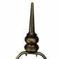 Vintage Hollywood Regency Neoclassical Caryatid Lady Brass Marble Table Lamp 32”