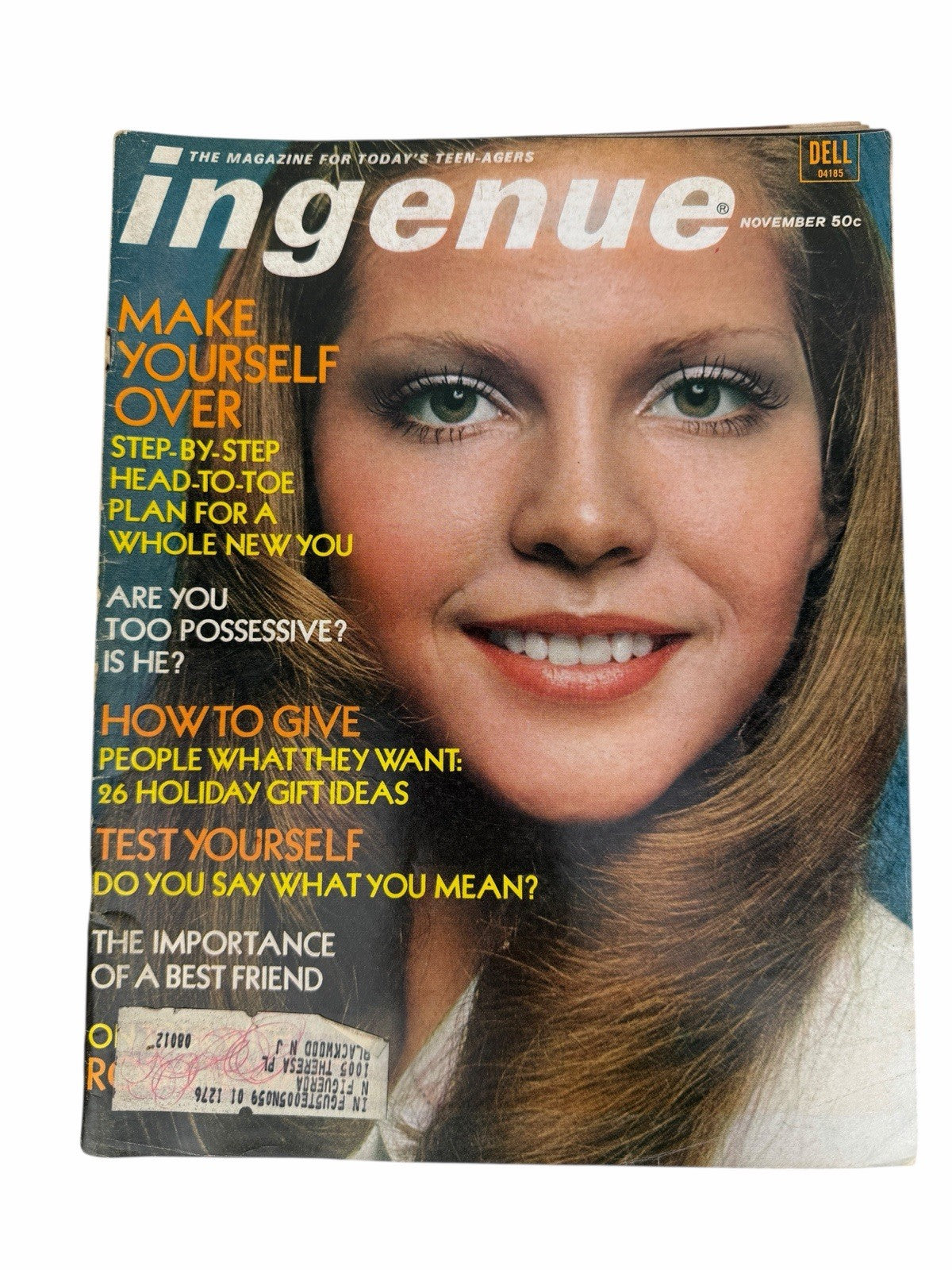 1972 INGENUE Magazine LOT of 3: FEB, JUNE, NOV Vintage Teen Girl Beauty Fashion