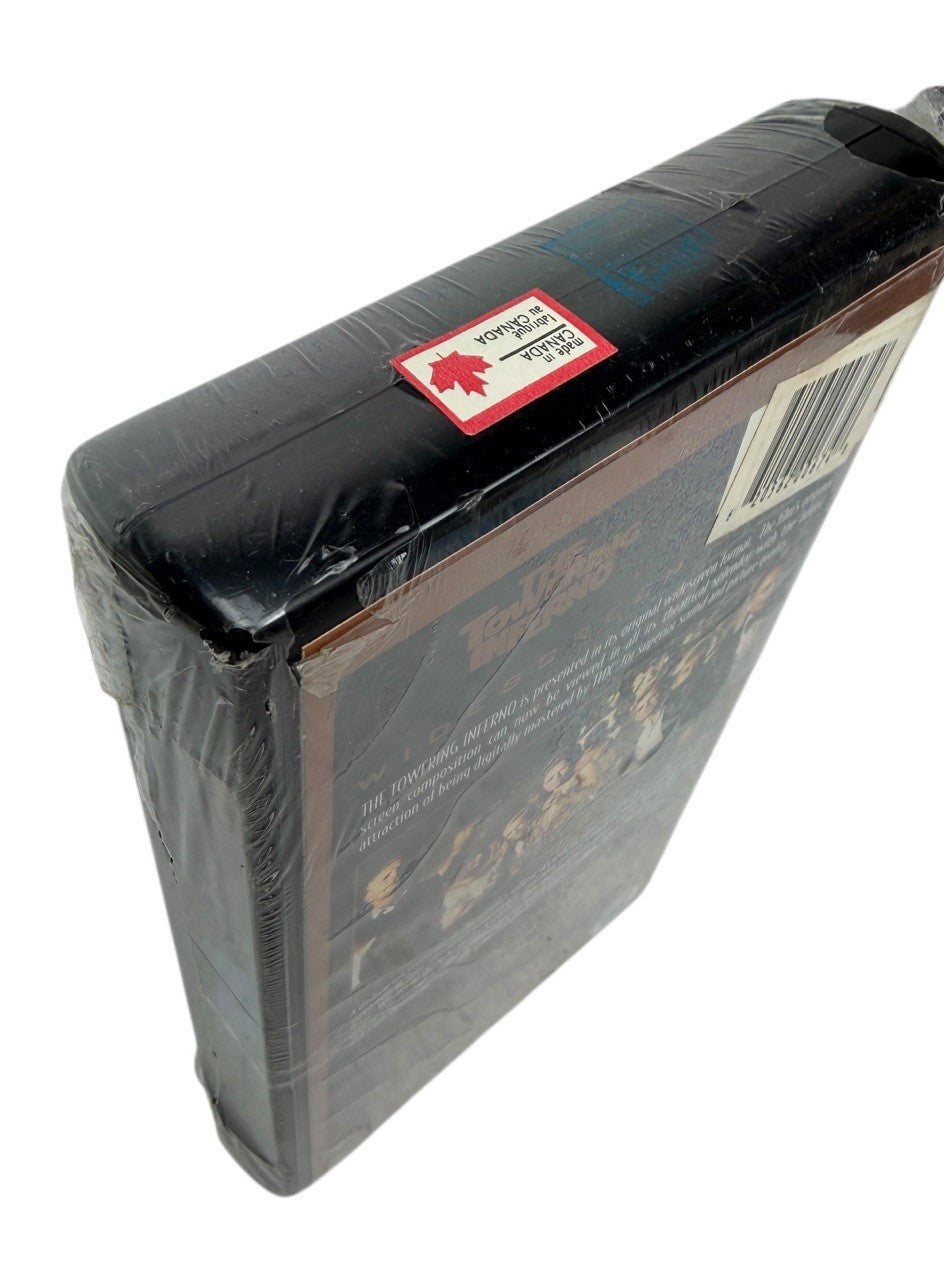 Sealed THE TOWERING INFERNO (1974) VHS Brand New Stamped Clamshell Case 1996