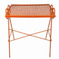 Vintage 1950s MCM Wrought Iron Mesh Salterini Style Nesting Side Tables Set Of 3