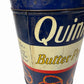 Vintage 1960's QUINLAN’S Butter Pretzel Twists Can Tin Reading, PA 12 oz