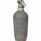 Antique c1910 AERATORS LTD. Sparklet B Wire Mesh Glass Siphon Seltzer Bottle