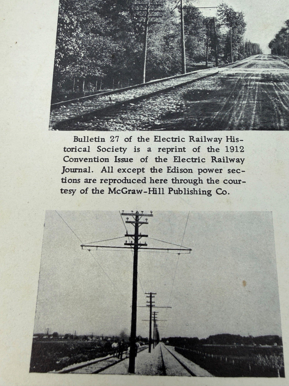 Electric Railway Journal 1912 Convention Issue Bulletin #27 Chicago Historical