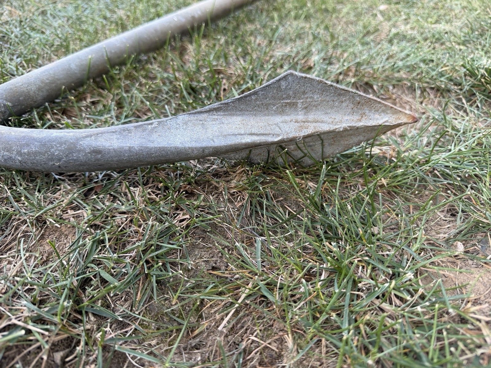 Antique 20lb Admiralty Yacht Anchor w/ Folding Stock & Key Fisherman Nautical