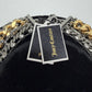Vintage Y2K JUICY COUTURE Necklace Layered 6-Strand Chain & Crystal Gold Silver