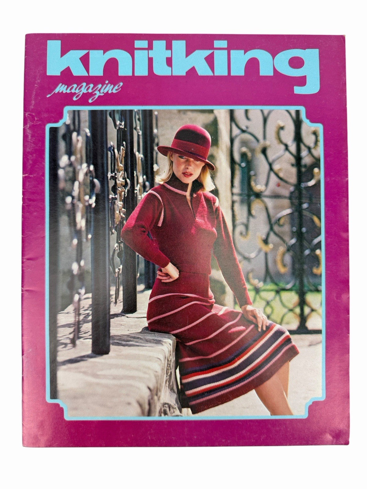 Vintage 1970’s & 1980’s Lot 23 Issues KNITKING MAGAZINE Knitting Patterns Mod