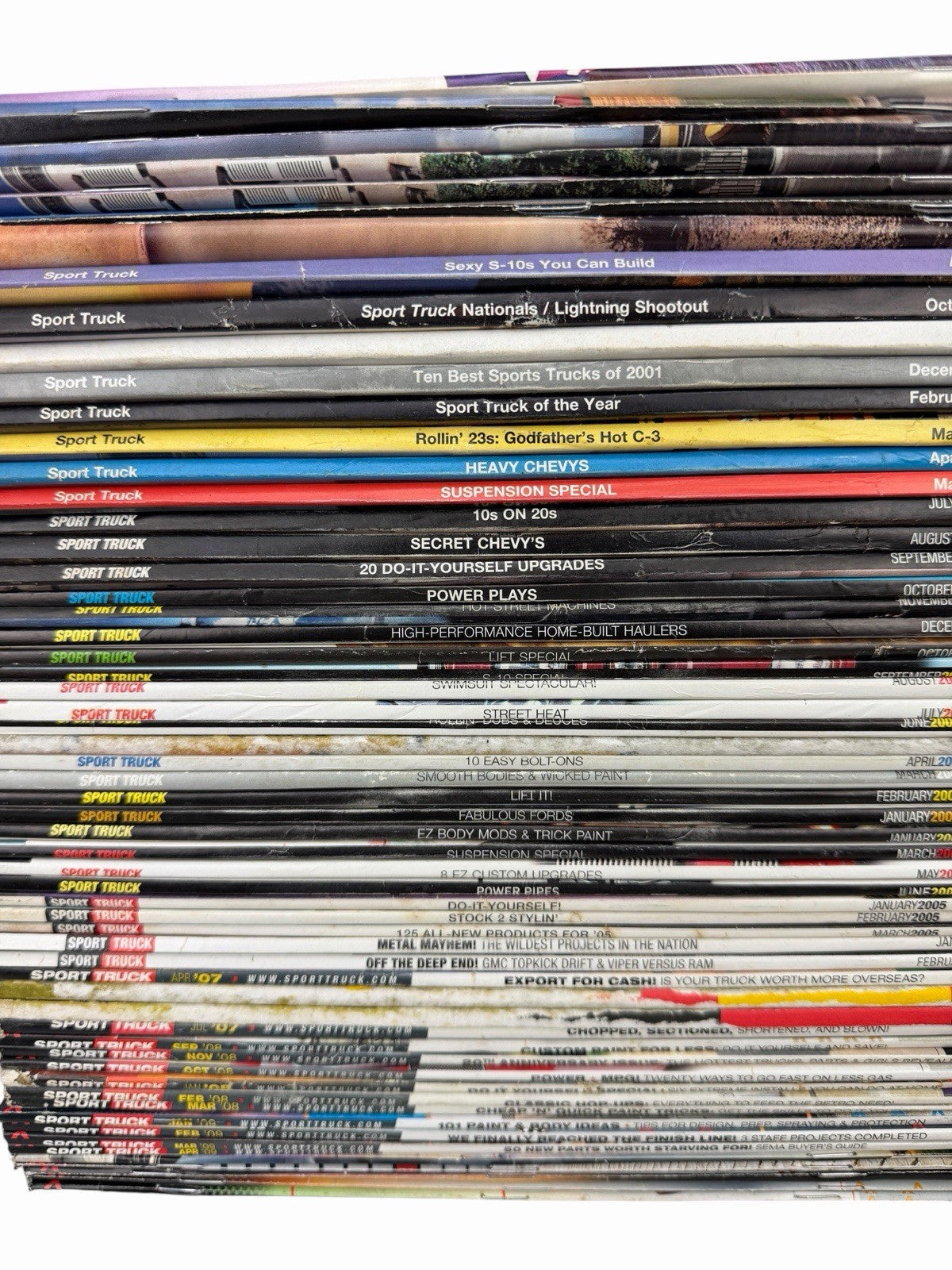 SPORT TRUCK Magazine 2000-2009 LOT OF 50 Vintage Issues