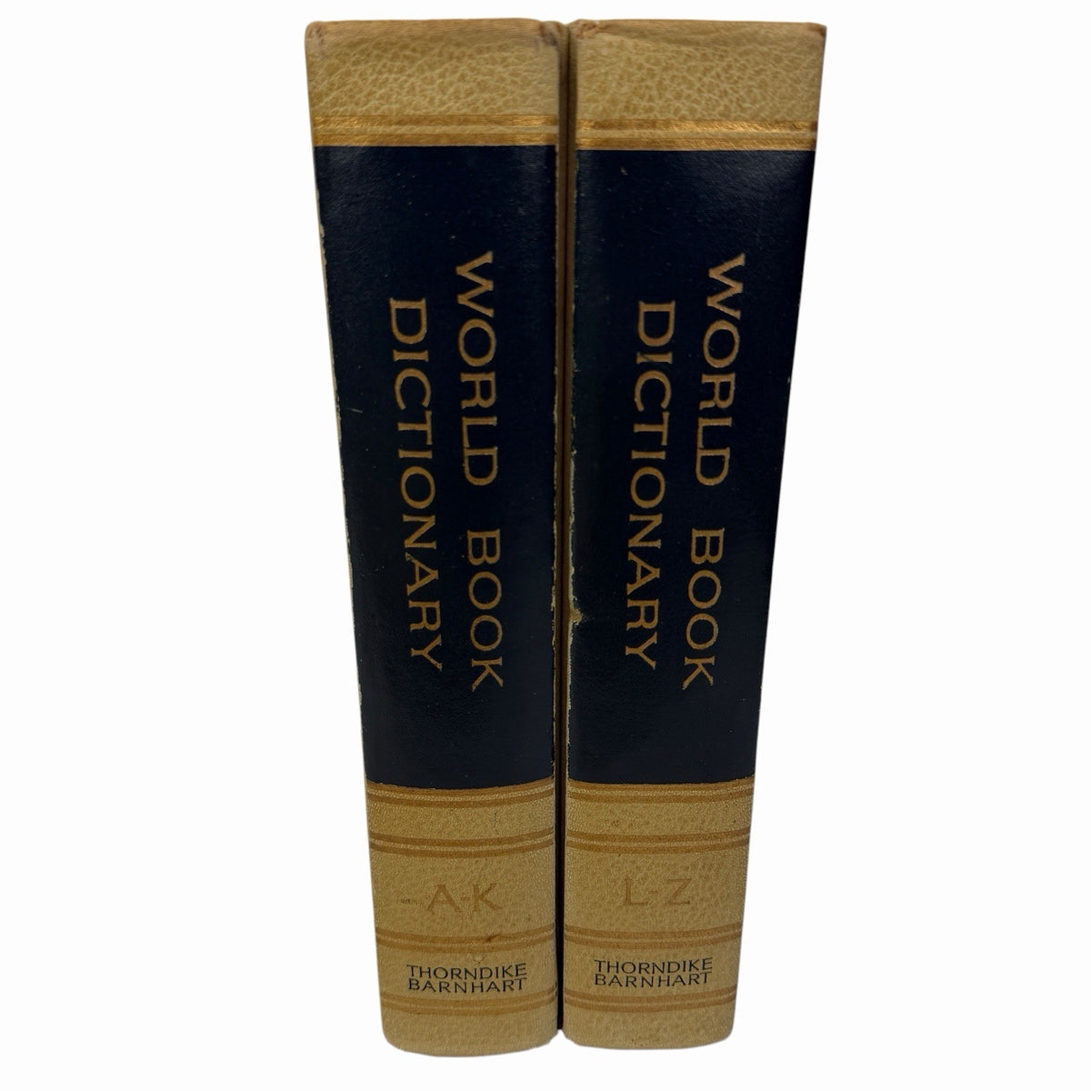 1967 The World Book Dictionary 2 Volume Set A-K L-Z Thorndike Barnhart Hardcover