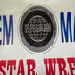Vintage 1990s IWAS Superstar Wrestling Poster SABU Cactus Jack ROAD WARRIORS ECW
