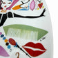 NORDSTROM Fashion Oval SERVING PLATTER Divas Shoes Purses Artist R Toledo Plate