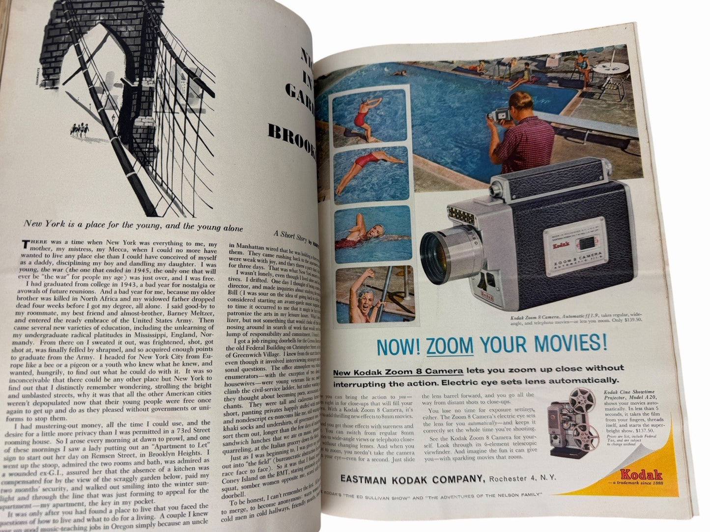 Diane Arbus 1st Photos ESQUIRE Magazine JULY 1960 The Vertical Journey NEW YORK