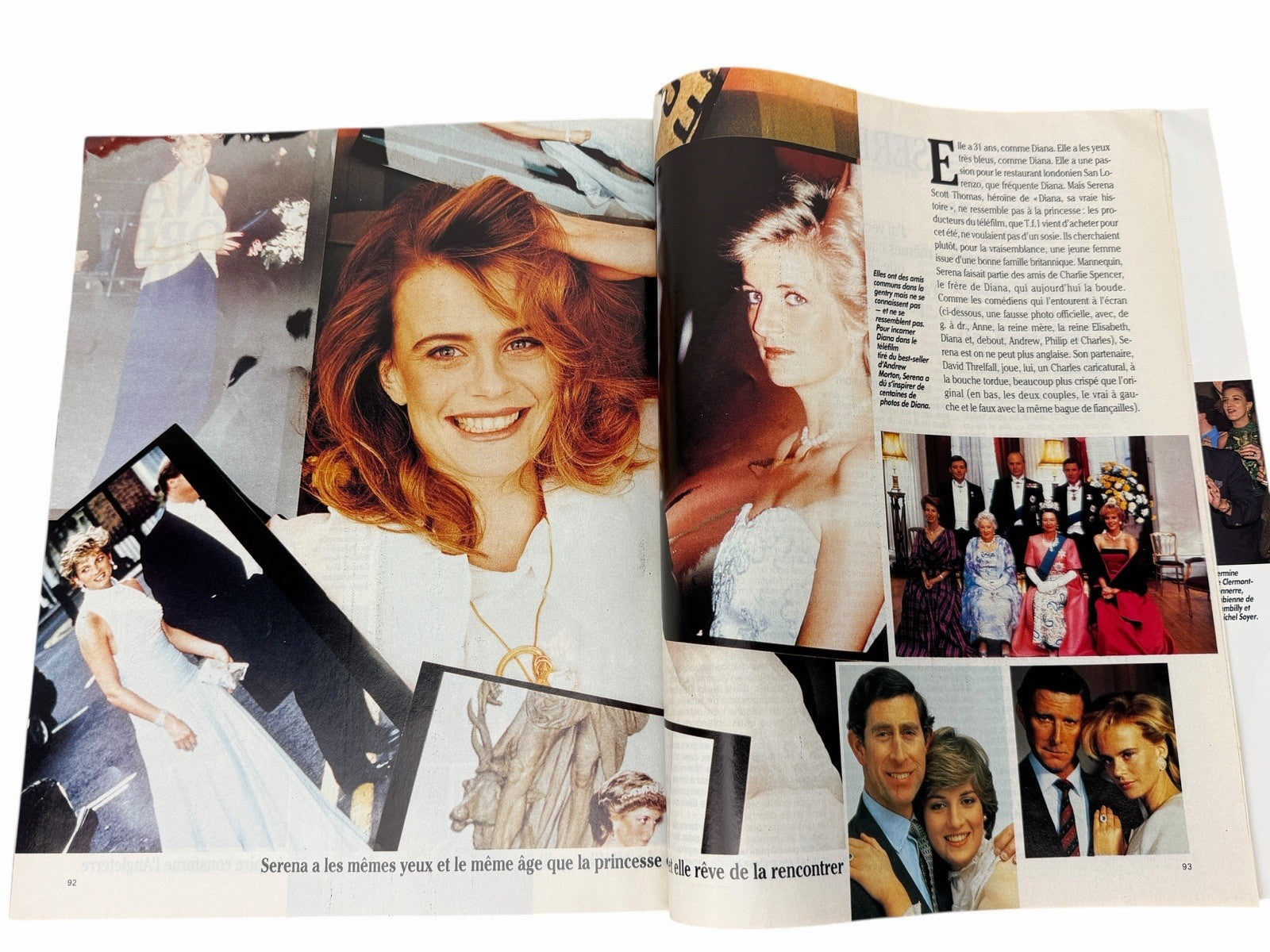 Madonna PARIS MATCH Magazine Feb 25 1993 HELMUT NEWTON Cover Photo FRANCE