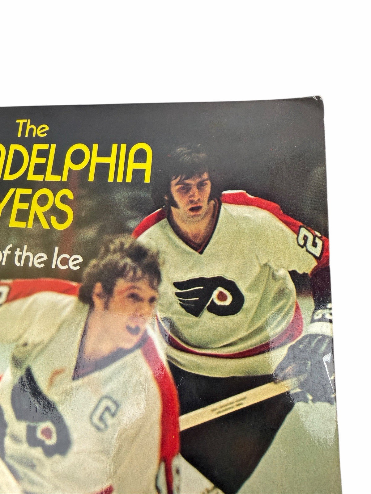 Vintage 1974 PHILADELPHIA FLYERS Supermen of the Ice HOCKEY BOOK Bobby Clarke