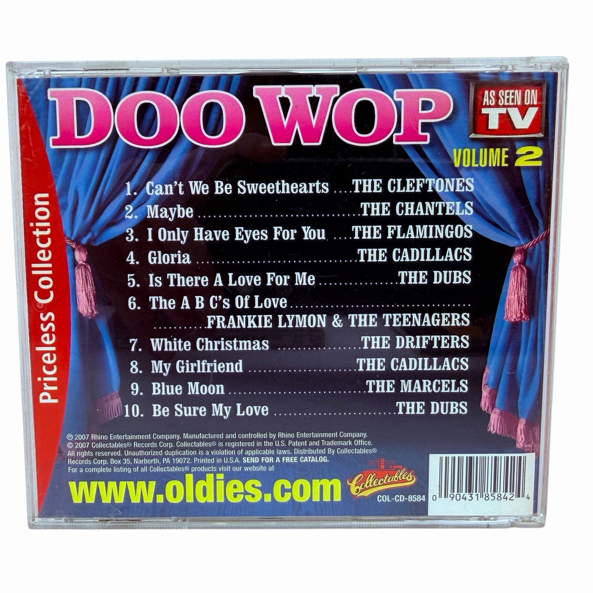 Lot Of 4 Doo Wop CD’s Five Stairsteps CADILLACS SPEEDOO As Seen On TV Vol 2 & 4