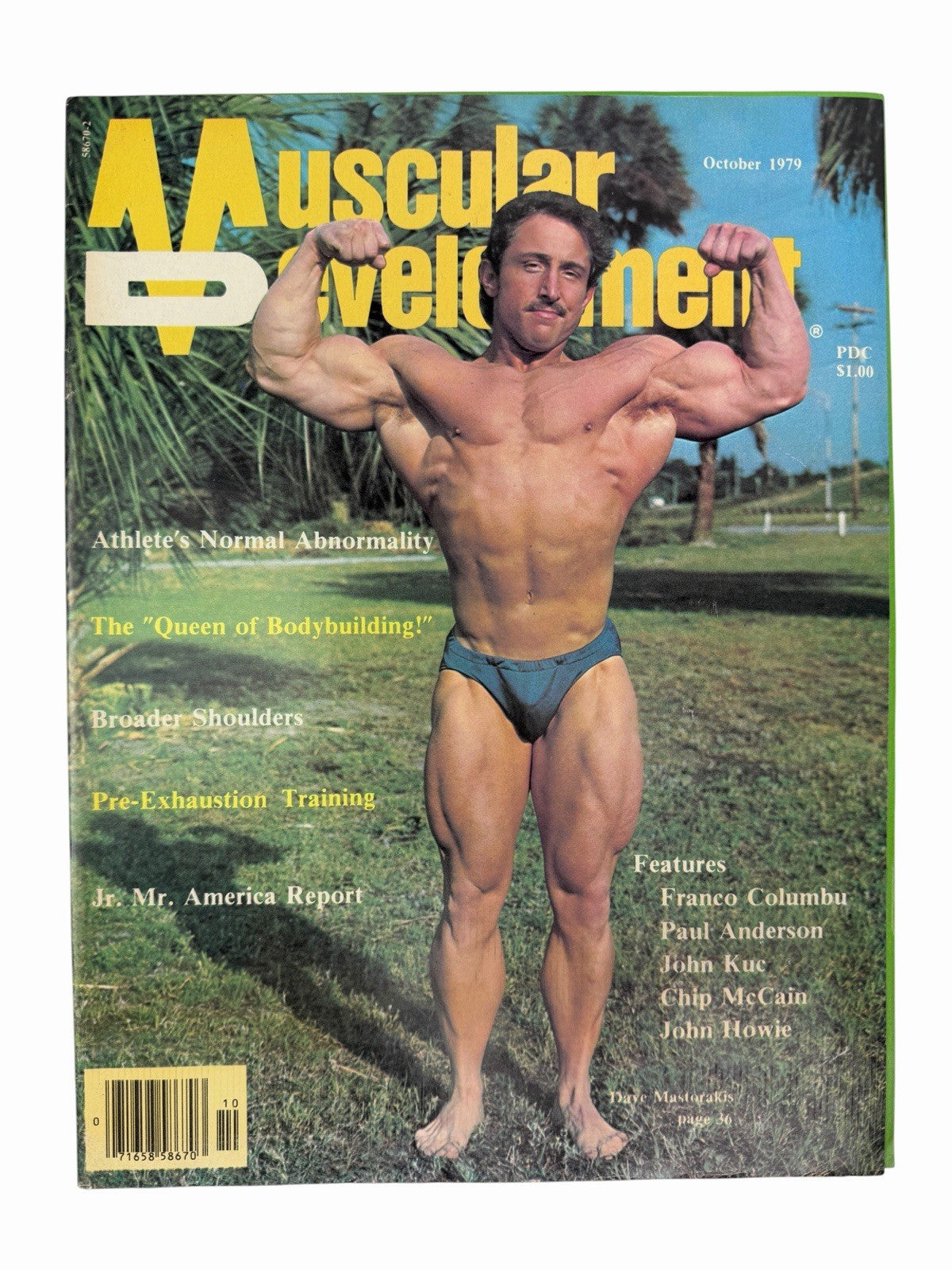 Lot of 16 MUSCULAR DEVELOPMENT Magazine Issues 1976-1980 Bodybuilding Fitness