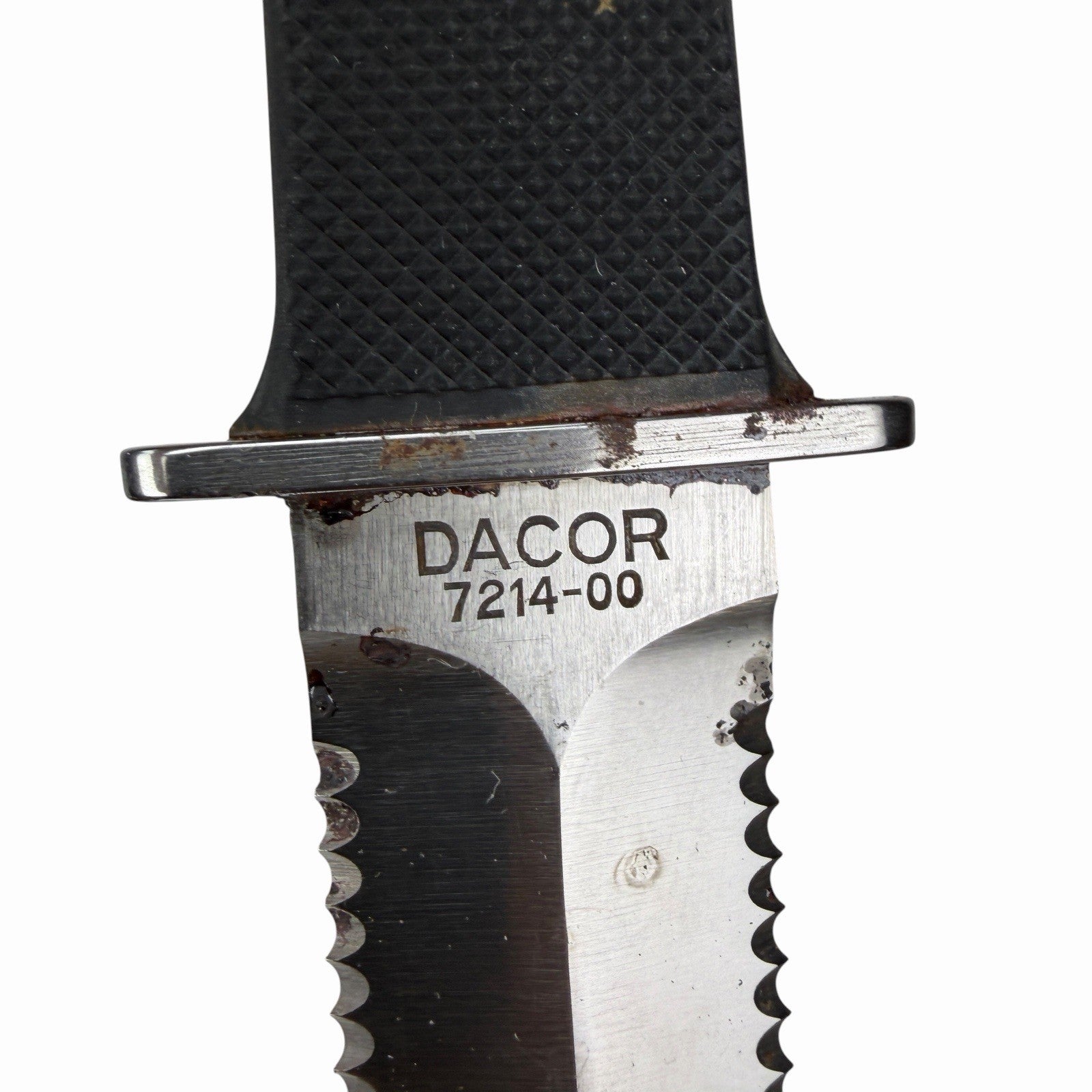 DACOR Hi-Tech Diver's Dagger 7214-00 Stainless Steel Japan w/ STRAP Scuba Knife