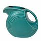 Vintage FIESTAWARE Turquoise Green 7" Large Disc Pitcher HL Homer Laughlin USA