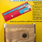 Vintage 1980’s SUPER STAR Wrist Band / Shoe Lace Wallet ROGER GIMBEL ACCESSORIES