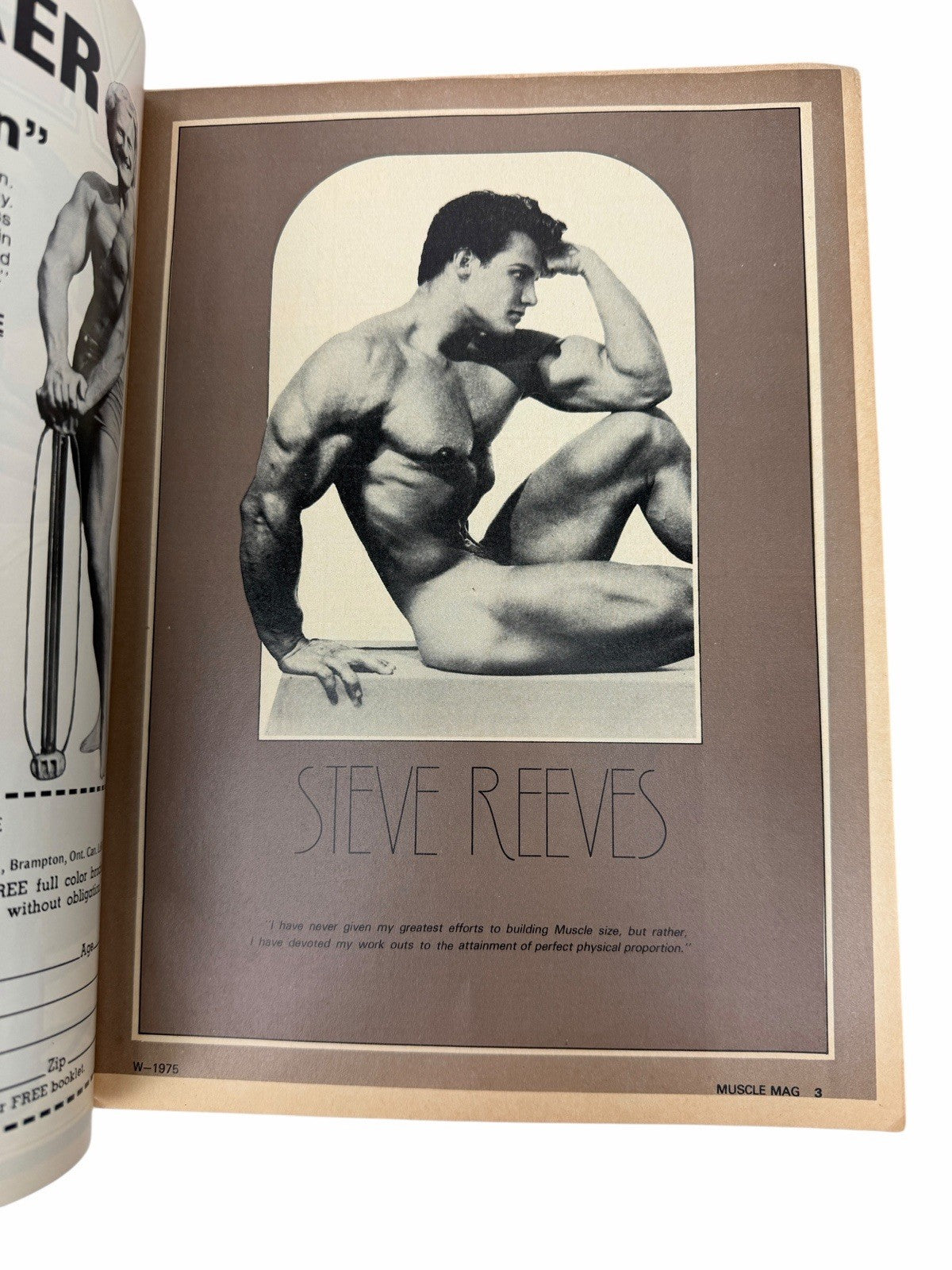 MUSCLE MAG INTERNATIONAL Vol 1 Issue 2 & 3 Rafael Olivera Frank Zane Bodybuilder