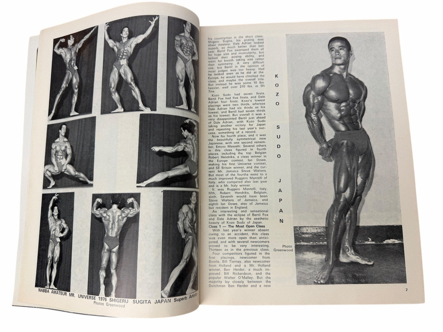 2 HEALTH AND STRENGTH 1976 Serge Nubret Vol105 #8 & 9 UK Bodybuilding Magazines