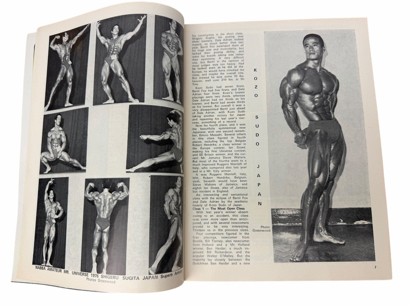 2 HEALTH AND STRENGTH 1976 Serge Nubret Vol105 #8 & 9 UK Bodybuilding Magazines