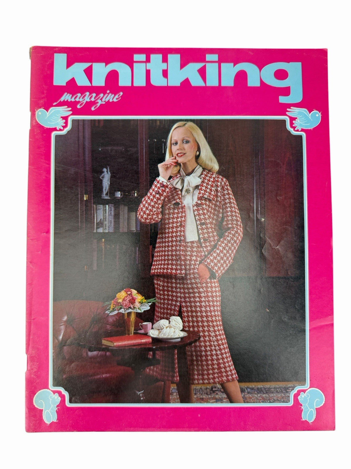 Vintage 1970’s & 1980’s Lot 23 Issues KNITKING MAGAZINE Knitting Patterns Mod