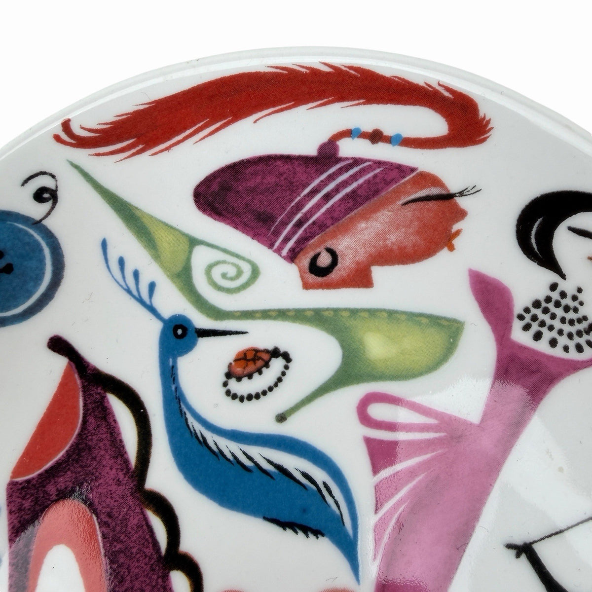 NORDSTROM Fashion Oval SERVING PLATTER Divas Shoes Purses Artist R Toledo Plate