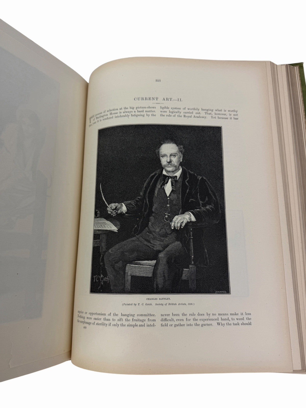 Antique 1880’s The Treasury Of Art Illustrated CASSELL Hardcover Book w/ Plates