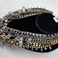 Vintage Y2K JUICY COUTURE Necklace Layered 6-Strand Chain & Crystal Gold Silver