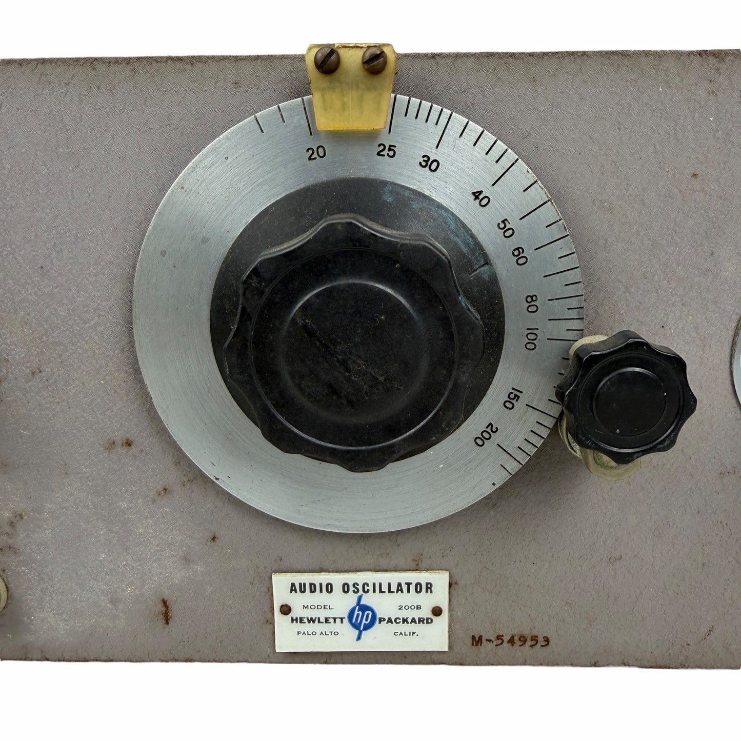 HP Hewlett Packard Audio Oscillator 200B - Vintage WWII Unit No Power AS IS