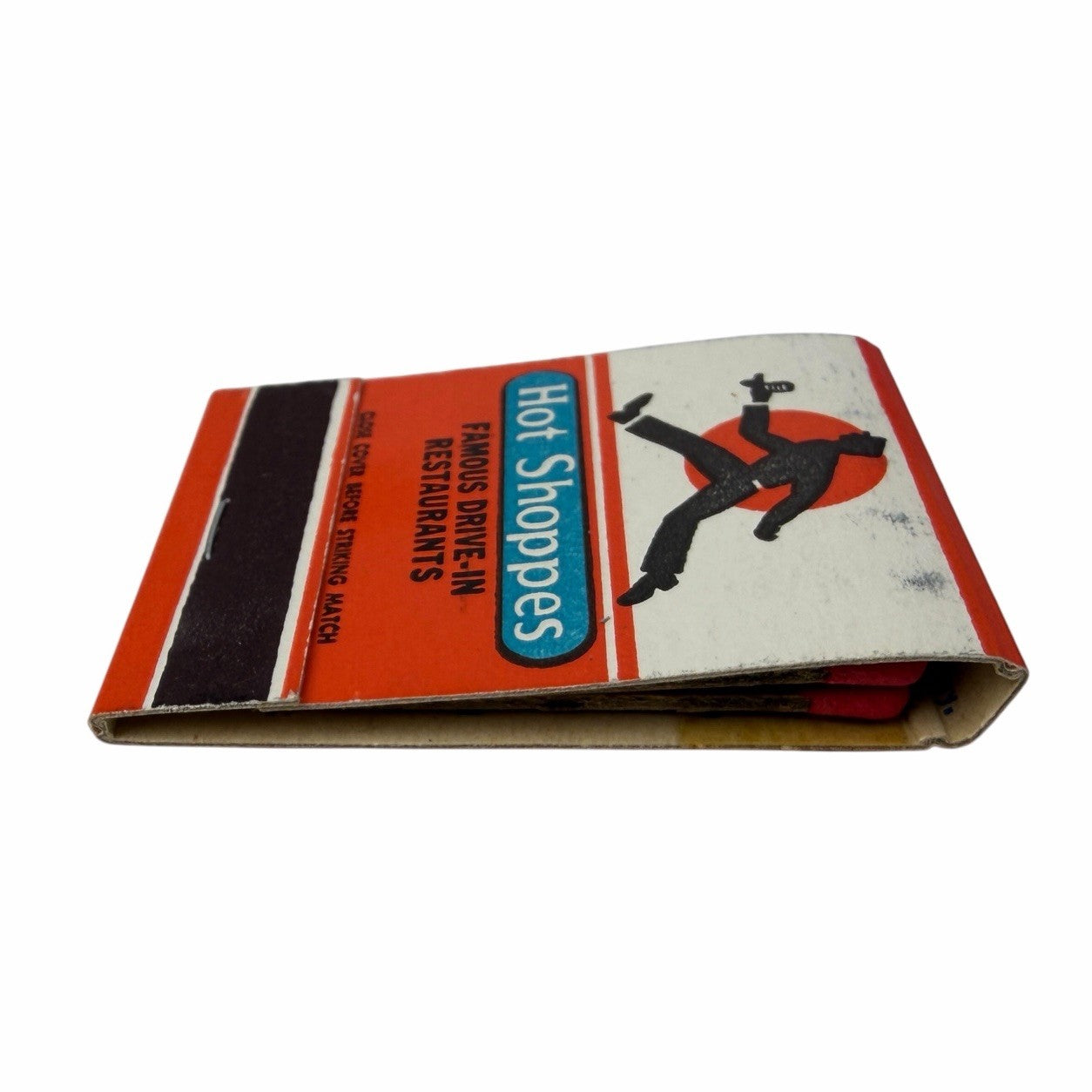Vintage 1950’s HOT SHOPPES Drive-In Restaurants Advertising Matchbook Unstruck