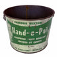 Vintage 1950s Famous Sexton HAND-E-PAIL  Advertising Tin Bucket Silkscreen Paint