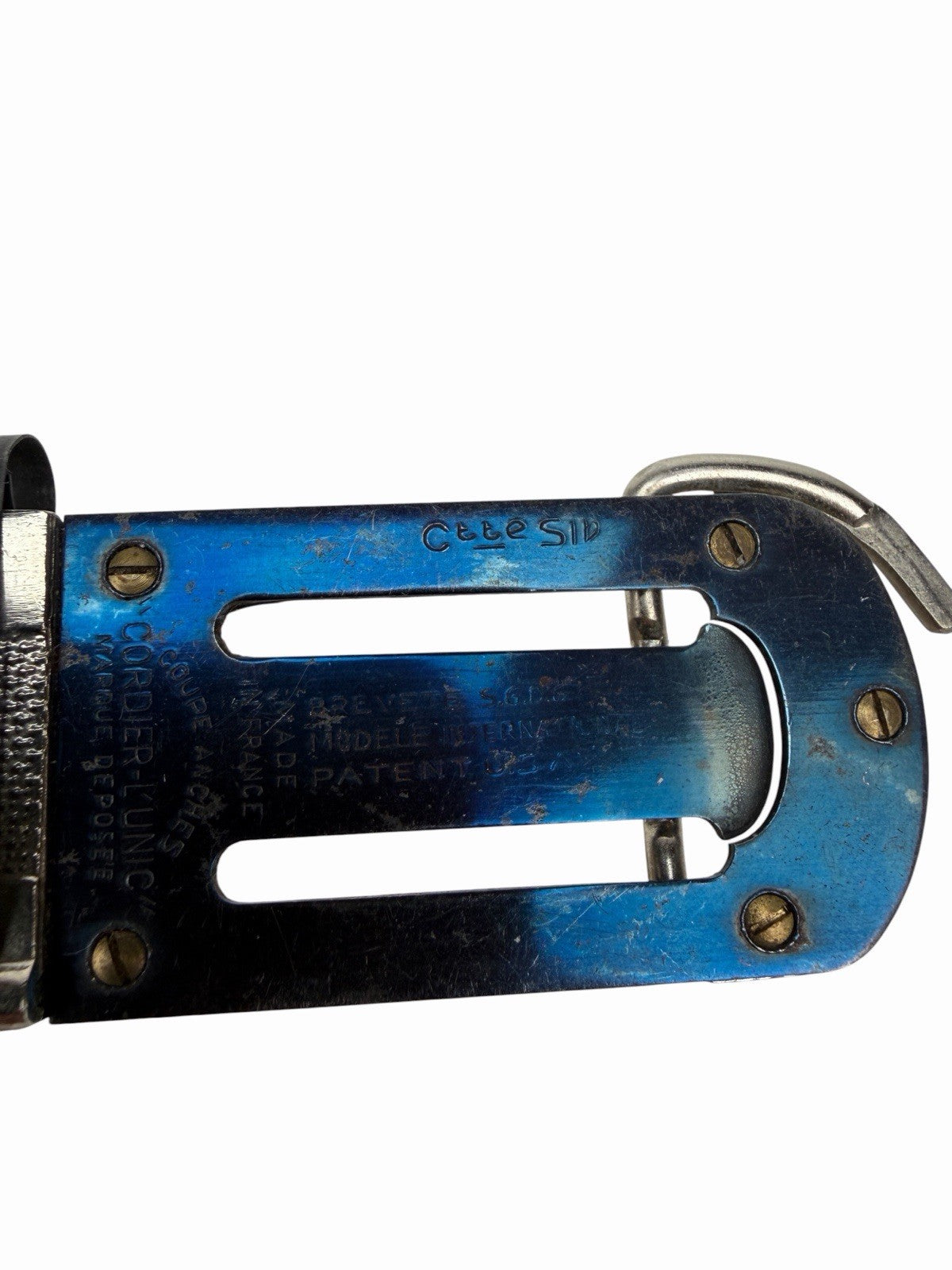 CORDIER L'UNIC  Bb SOPRANO CLARINET REED TRIMMER CLIPPER CUTTER Antique France