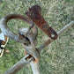Antique 20lb Admiralty Yacht Anchor w/ Folding Stock & Key Fisherman Nautical