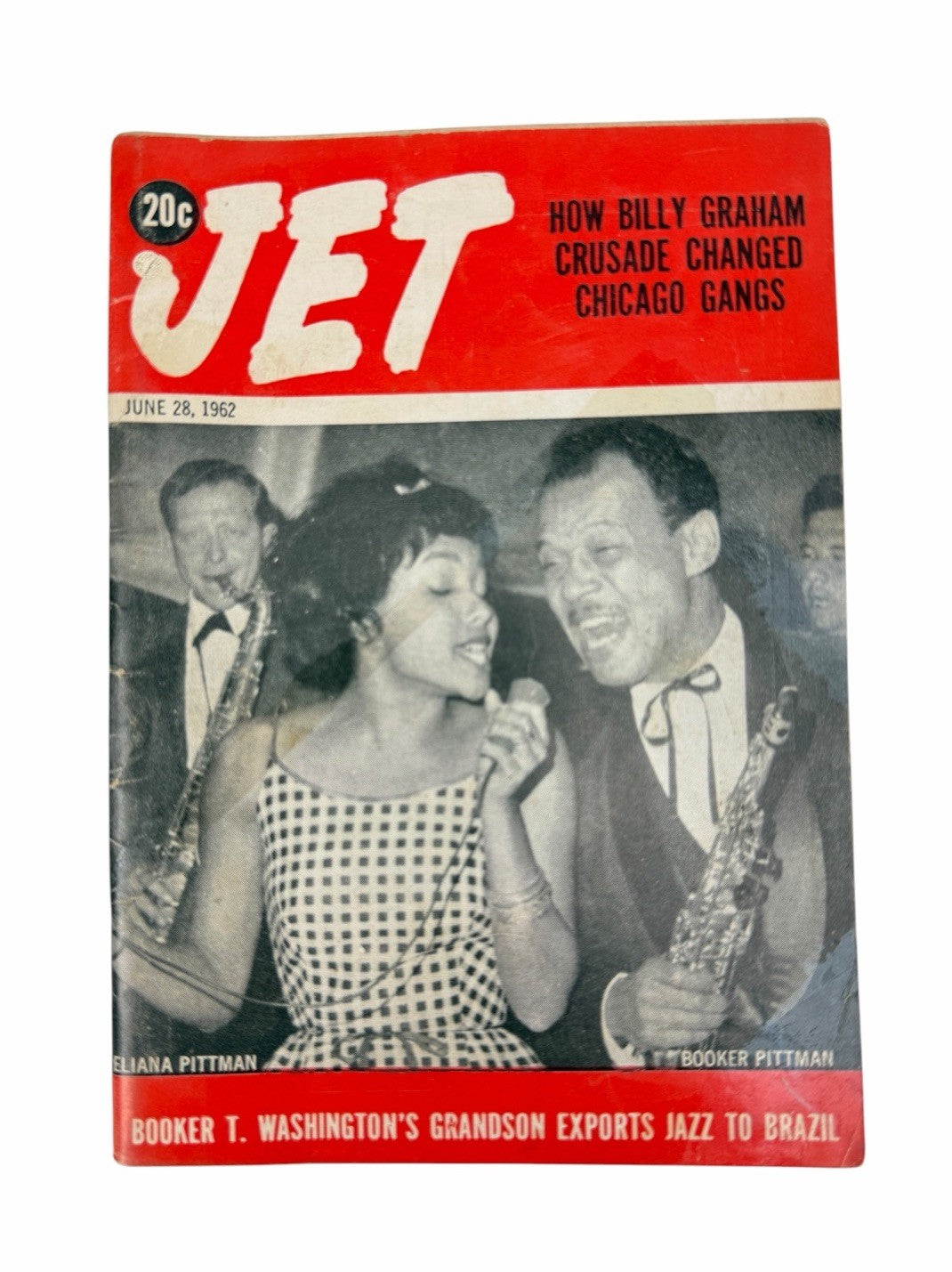 1962 JET Magazine LOT OF 4 Edward Johnson Joyce Bryant Hilda Simms Civil Rights
