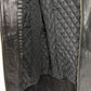 MACKAGE Lambskin Leather & Wool Biker Jacket Lined Coat SIZE SMALL Black