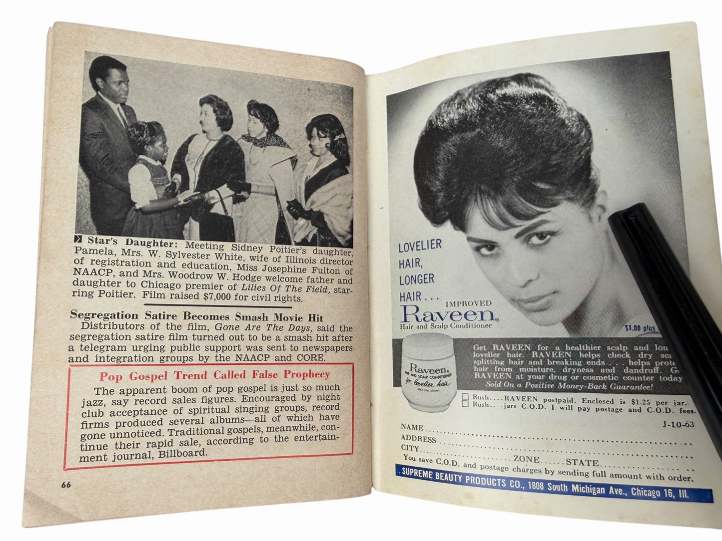 JET Magazine October 31 1963 Janet Wilson RFK Ebony Fashion Fair Civil Rights