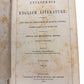 1847 CYCLOPAEDIA OF ENGLISH LITERATURE Volumes 1 & 2 by R. CHAMBERS Antique Book