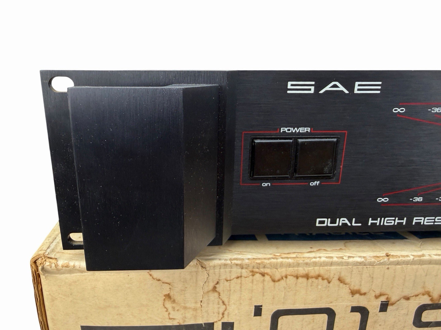 SAE A-201 A201 “01 Series” Dual High Resolution Power Amplifier VINTAGE IN BOX