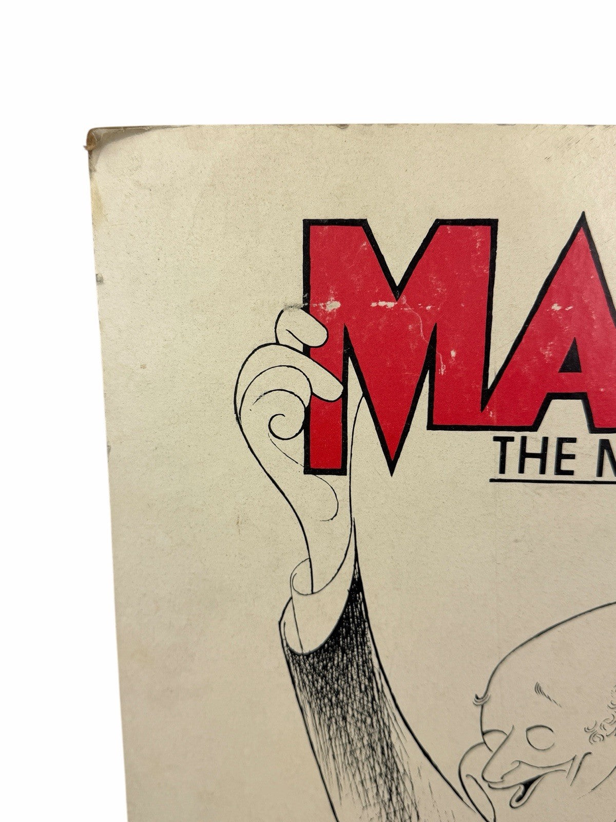1985 MAYOR The Musical CARDBOARD POSTER Signed HIRSCHFELD Edward Koch