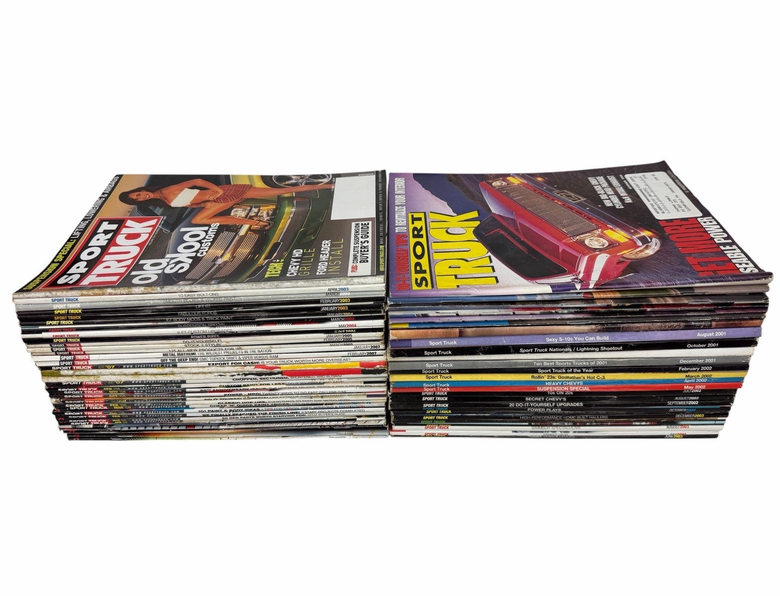 SPORT TRUCK Magazine 2000-2009 LOT OF 50 Vintage Issues