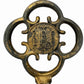 Vintage 1925 SAN FRANCISCO CA Key To The City THERMOMETER Cast Souvenir ANTIQUE