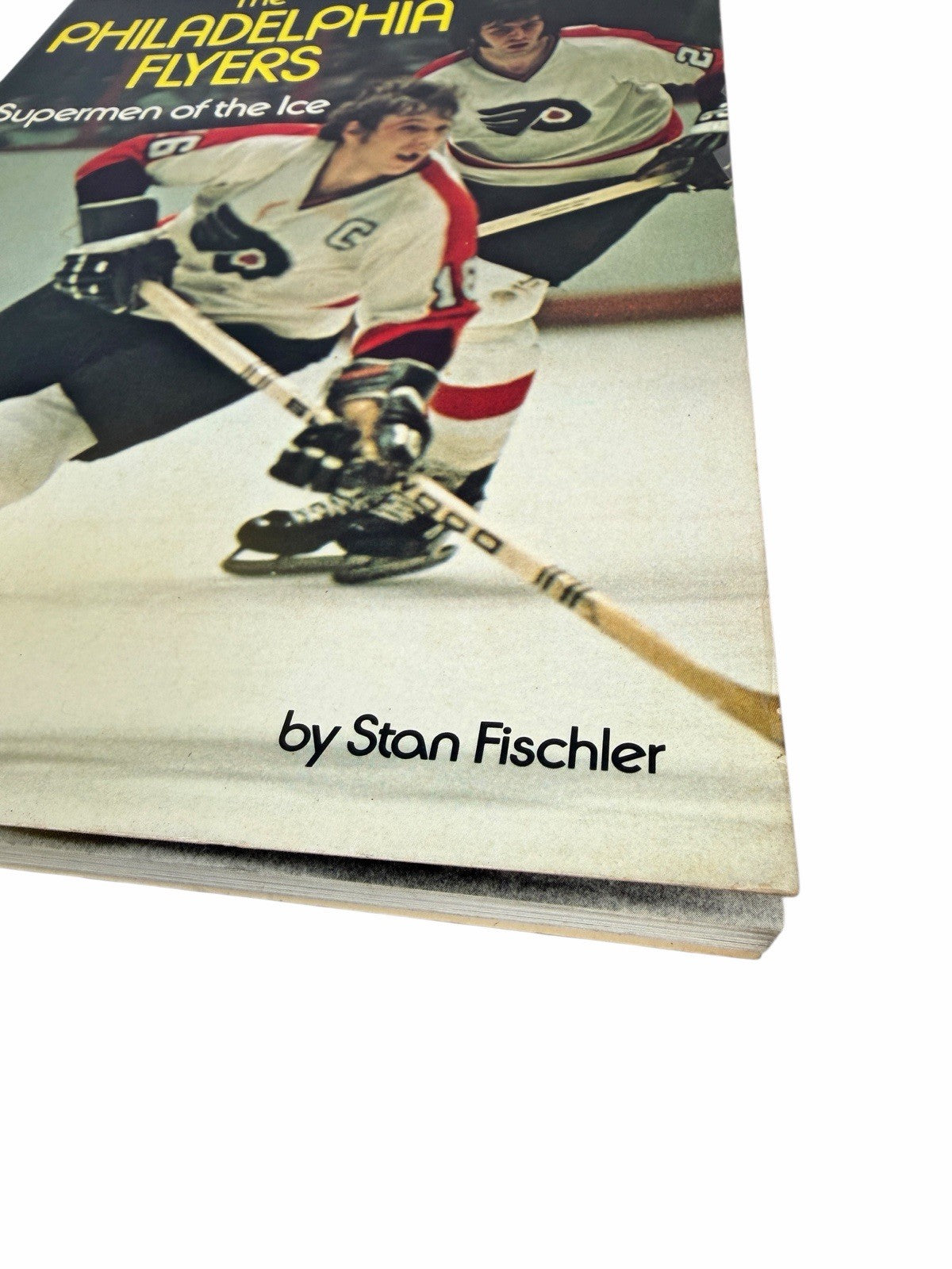 Vintage 1974 PHILADELPHIA FLYERS Supermen of the Ice HOCKEY BOOK Bobby Clarke