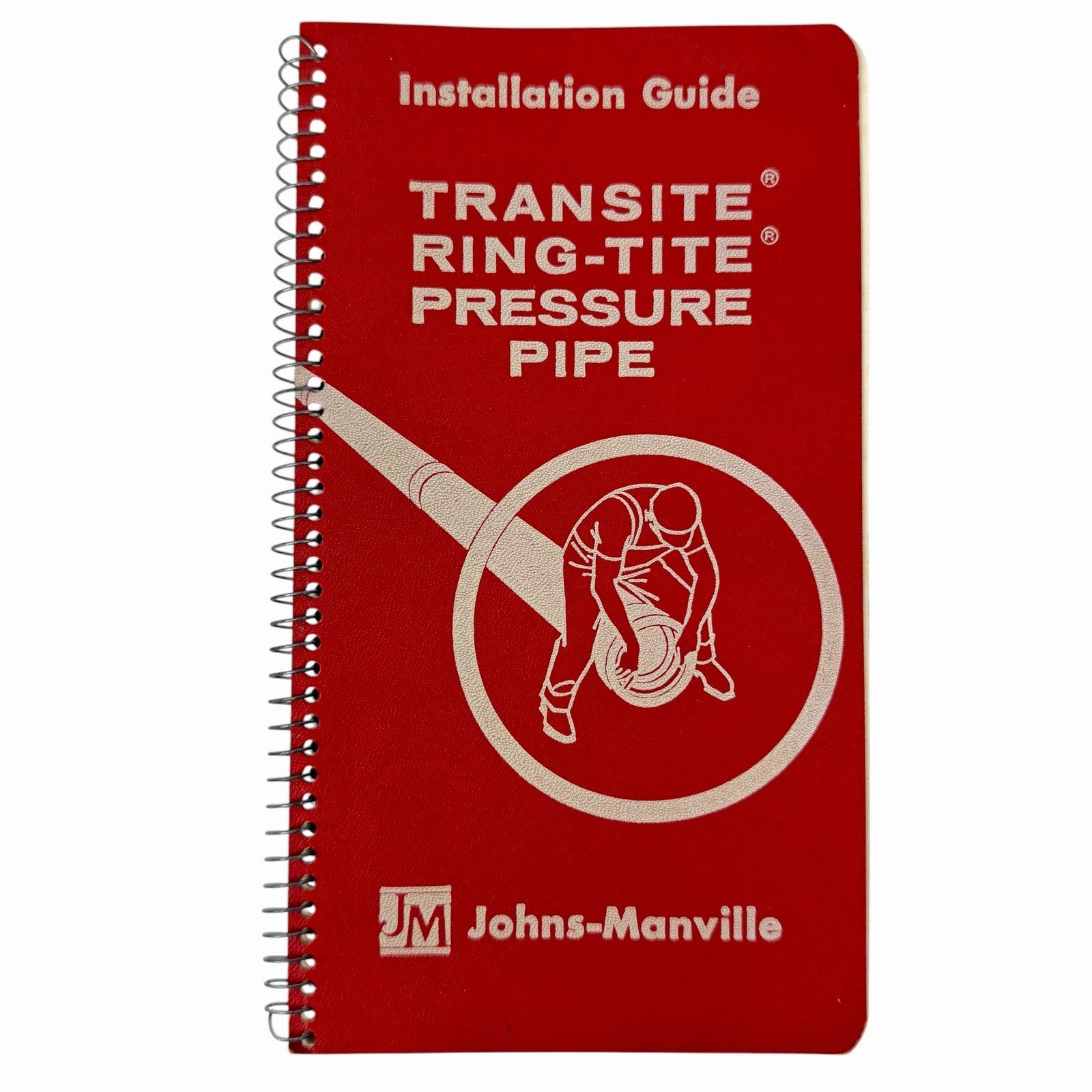 Vintage 1960 Johns-Manville TRANSITE RING-TITE PRESSURE PIPE Installation Guide