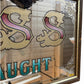 Vintage BASS On Draught Framed Mirror Beer Ale Pub Sign 32x14” Advertising