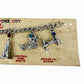 Vintage 1950’s NEW YORK CITY NYC Souvenir Charm Bracelet w/ Original Card ENCO